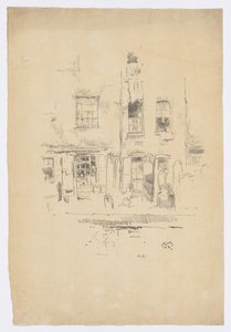 Churchyard by James Abbott McNeill Whistler