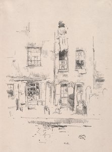 Churchyard by James Abbott McNeill Whistler