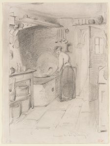 Cuisine a Lutzelbourg by James Abbott McNeill Whistler