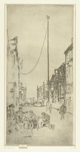 The Mast by James Abbott McNeill Whistler