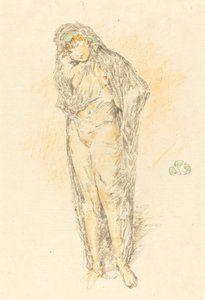 Draped Figure, Standing by James Abbott McNeill Whistler