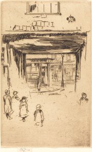 Drury Lane by James Abbott McNeill Whistler