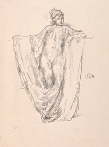 Figure Study by James Abbott McNeill Whistler