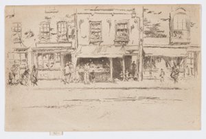 Fish Shop, Chelsea, c.1884-86