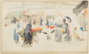 Flower Market, Dieppe