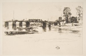 Fulham Chelsea by James Abbott McNeill Whistler