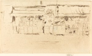 Furniture-Shop by James Abbott McNeill Whistler
