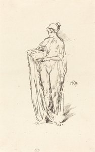 Girl with Bowl, 1895 by James Abbott McNeill Whistler