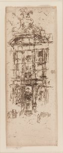 Gold House, Brussels by James Abbott McNeill Whistler
