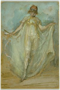 Green and Blue: The Dancer by James Abbott McNeill Whistler
