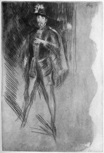 Henry Irving as Philip of Spain by James Abbott McNeill Whistler