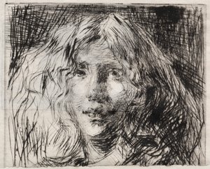 Joanna Hefferman, La Belle Irlandaise by James Abbott McNeill Whistler