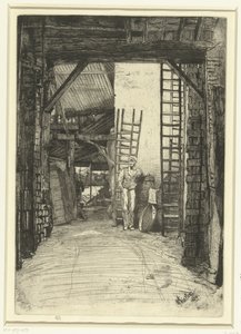 The Lime-burner by James Abbott McNeill Whistler