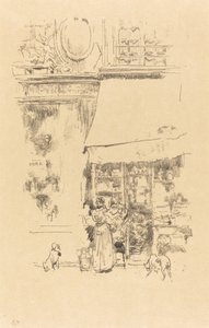 The Fruit Seller of Rue de Grenelle, 1894 by James Abbott McNeill Whistler
