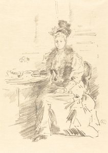 La Jolie New Yorkaise by James Abbott McNeill Whistler