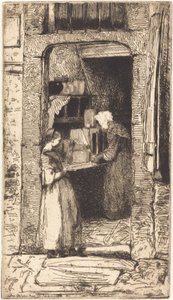 The Mustard Seller by James Abbott McNeill Whistler