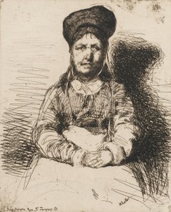 La Retameuse. One of the Twelve Etchings from Nature The French Set