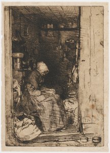 La Vieille aux Loques by James Abbott McNeill Whistler