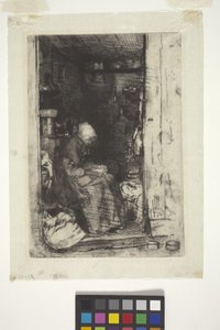 La Vielle aux Loques by James Abbott McNeill Whistler