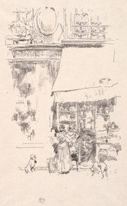 The Fruiterer of Rue de Grenelle by James Abbott McNeill Whistler