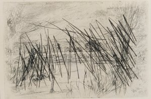 Landscape with a Fisherman by James Abbott McNeill Whistler