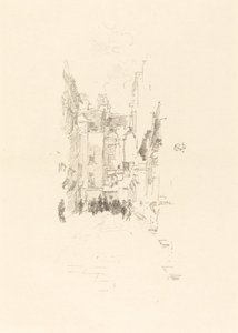 Little Court, Cloth Fair by James Abbott McNeill Whistler