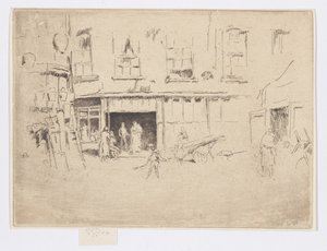 Little Court by James Abbott McNeill Whistler