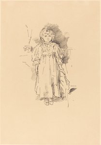 Little Evelyn, 1896 by James Abbott McNeill Whistler