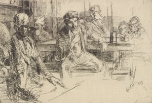 Longshore Men by James Abbott McNeill Whistler