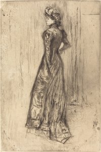 Maud, Standing, c. 1873 by James Abbott McNeill Whistler