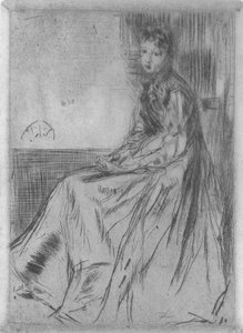 Maude, Seated, 1873, 1904
