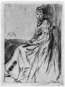 Maude, Seated, 19th century