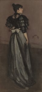 Mother of Pearl and Silver: The Andalusian by James Abbott McNeill Whistler