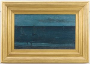 Nocturne: Blue and Silver--Bognor by James Abbott McNeill Whistler
