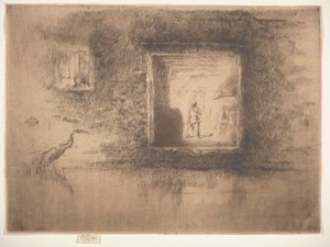 Nocturne: Furnace by James Abbott McNeill Whistler