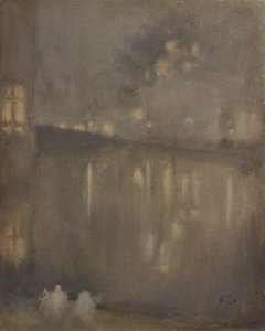 Nocturne: Grey and Gold, Canal, Holland, 1882