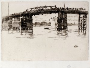 Old Battersea Bridge by James Abbott McNeill Whistler