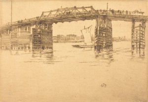 Old Battersea Bridge, 1879