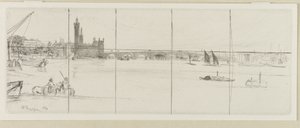 Old Westminster Bridge by James Abbott McNeill Whistler