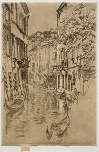 Quiet Canal by James Abbott McNeill Whistler