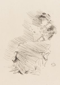 Reading, 1879 and 1887 by James Abbott McNeill Whistler
