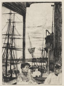 Rotherhithe by James Abbott McNeill Whistler