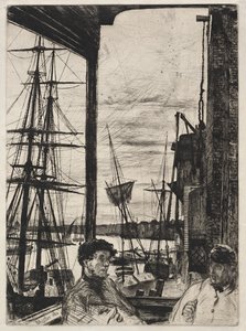 Rotherhithe by James Abbott McNeill Whistler