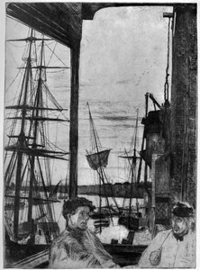 Rotherhithe by James Abbott McNeill Whistler