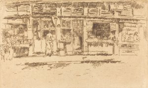 Rue de la Rochefoucault, 1893 by James Abbott McNeill Whistler