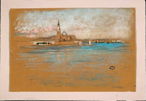 San Giorgio Maggiore, Venice, 1880 by James Abbott McNeill Whistler