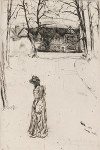 Speke Hall: The Avenue by James Abbott McNeill Whistler