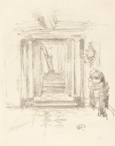 Staircase by James Abbott McNeill Whistler