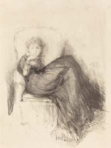 Study: Maude Seated, 1878 by James Abbott McNeill Whistler