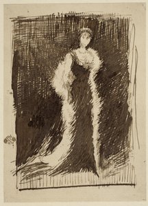 Study for Arrangement in Black: Lady Meux